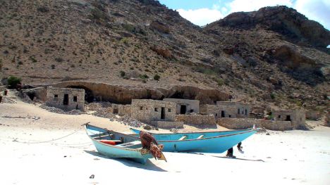 Postcard Fishing village