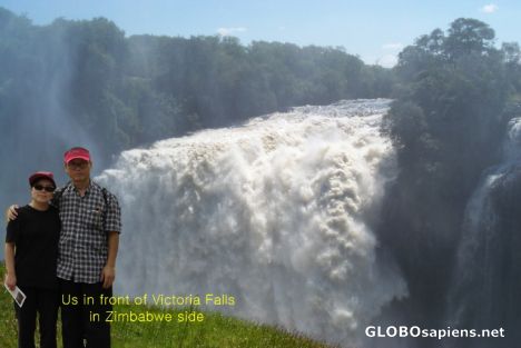 Postcard with my wife