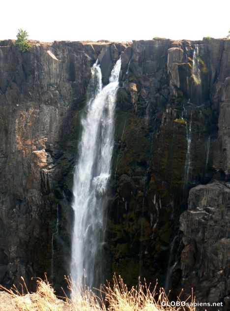 Postcard The longest curtain of water in the world