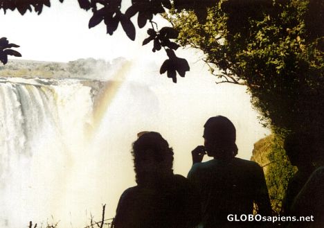 Postcard Victoria Falls Stare