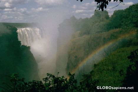 Postcard Victoria-Falls