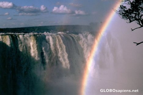 Postcard Victoria-Falls