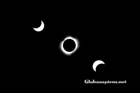 Postcard Total Solar Eclipse