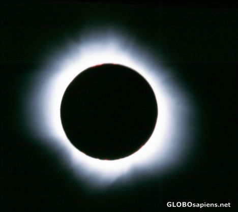 Postcard Total Solar Eclipse