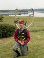 The horns have been carbon date tested - the results showed them at least 1000 years old The horns have been carbon date tested - the results showed them at least 1000 years old