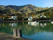 Akaroa's view from jetty