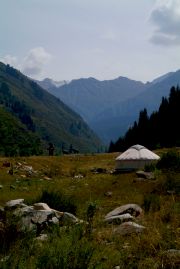 Big Almaty River Valley