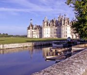 Chambord from the other side of the moat