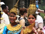 Performers at Angkor Wat