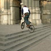 BMXer in Beijing