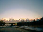The Rockies outside of Banff townsite