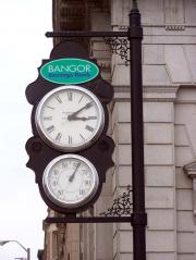The Bangor Savings Bank Clock