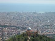Barcelona from the top of Mount Tibidabo Barcelona from the top of Mount Tibidabo