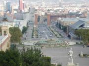 In Plaza Espana you can catch the train to Montserrat (1 hour) In Plaza Espana you can catch the train to Montserrat (1 hour)