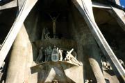 Close up of La Sagrada Familia Close up of La Sagrada Familia
