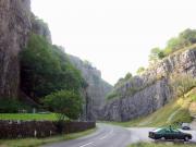 Cheddar gorge, the deepest in southern UK