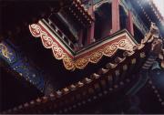 The Lama Temple close up.