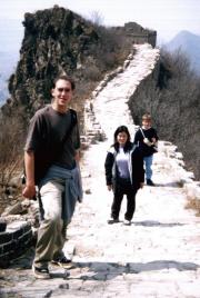 Hiking on the Great Wall