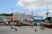 The fishing port.