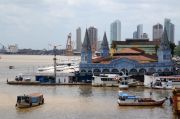 The main market at the Para river.