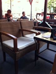 The Insomnia Lounge & Bar, the outside terrace. The Insomnia Lounge & Bar, the outside terrace.
