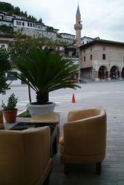 The Palma Bar overlooking one of the old mosques.