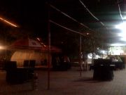 Kazakhstan Cafe at Night