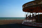 Carousel at the beach