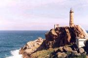 Lighthouse in Cabo Vilán, Galicia (Spain)