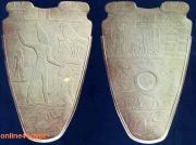 Narmer palette one of the most famous master pieces in the National Egyptian museum Narmer palette one of the most famous master pieces in the National Egyptian museum