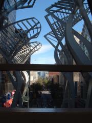 A sculpture on Stephen Avenue Walk A sculpture on Stephen Avenue Walk