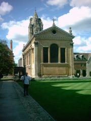 Pembroke College Chapel, Wren's first