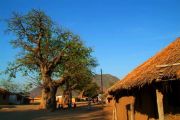 Songa village - main street Songa village - main street