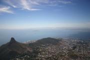 Cape Town seen from the top of Table Mountain