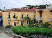 inside the walls of the colonial part of Cartagena