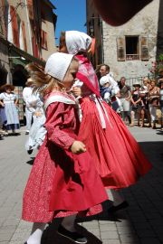 Colorful dancing