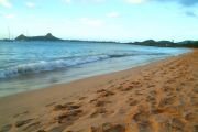 Sand of the Reduit Beach