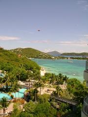 The view from our hotel room overlookig Sugar Bay The view from our hotel room overlookig Sugar Bay