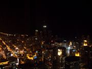 City at night from the Sears Tower