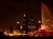 The Sears Tower at night