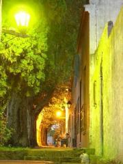 Uruguay. Night lights in Colonia