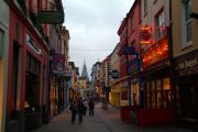 Cork's main street, running through the island. Cork's main street, running through the island.