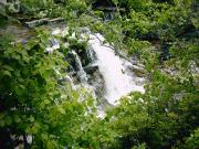 Waterfall on Corner Brook Stream trail Waterfall on Corner Brook Stream trail