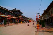 Yingxian, main street