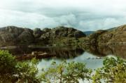 Loch Diabaig again - see salmon farm. Loch Diabaig again - see salmon farm.