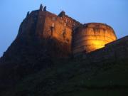 Edinburgh Castle at night Edinburgh Castle at night