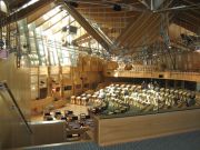Debating Chamber of Scottish Parliament