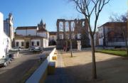 Evora - temple of Diana and Pousada