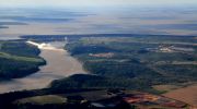 The Itaipu Hydroelectric Power Dam.