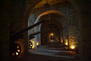 Inside the fortress of Gjirokaster.